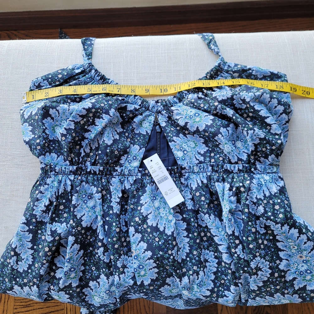 New! J. Crew size 12 Collection Halter Cutout Dress in Ratti Pacific Paisley NWT - Picture 10 of 16